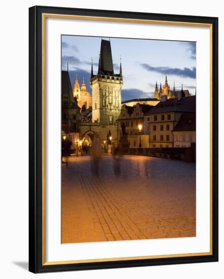 Little Quarter Bridge Tower, Little Quarter, Prague, Czech Republic-Martin Child-Framed Photographic Print