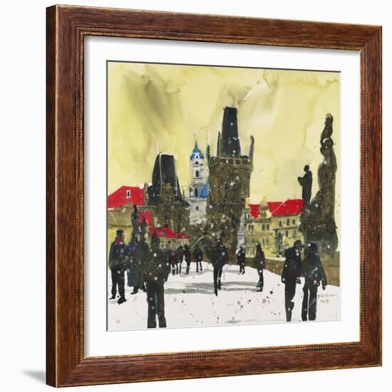 Little Quater, Bridge Tower, Prague-Susan Brown-Framed Giclee Print