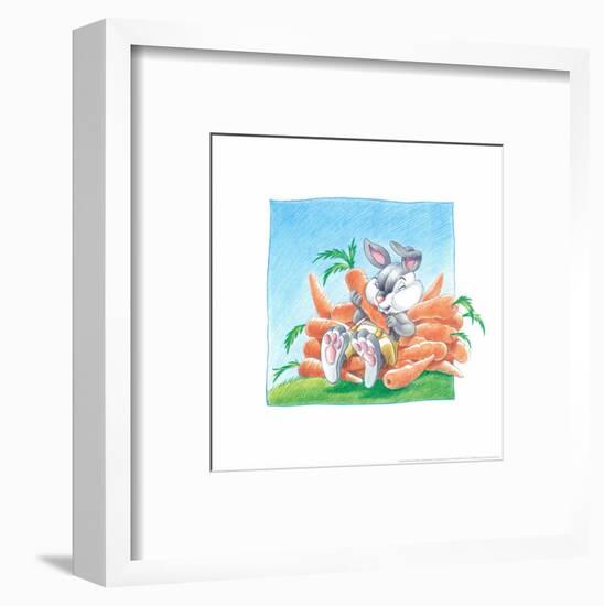 Little Rabbit-Urpina-Framed Art Print