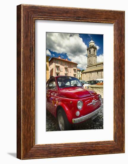 Little Red Cinquecento-George Oze-Framed Photographic Print