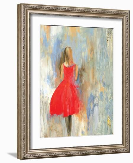 Little Red Dress-Aimee Wilson-Framed Art Print