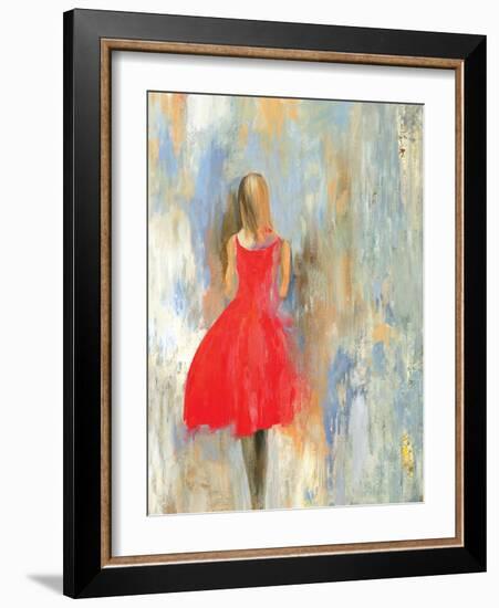 Little Red Dress-Aimee Wilson-Framed Art Print