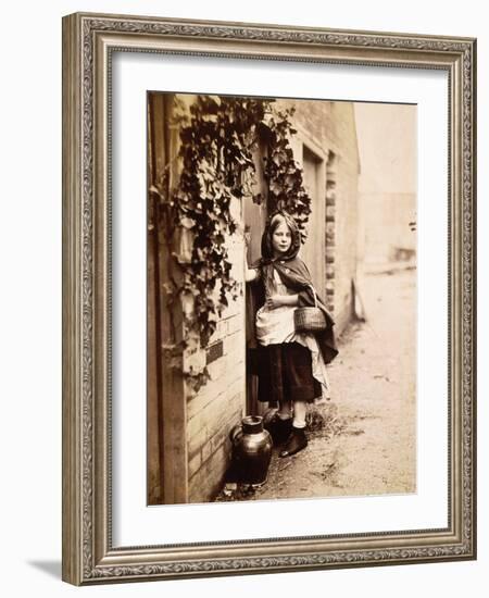 Little Red Riding Hood, 1859-Henry Peach Robinson-Framed Photographic Print