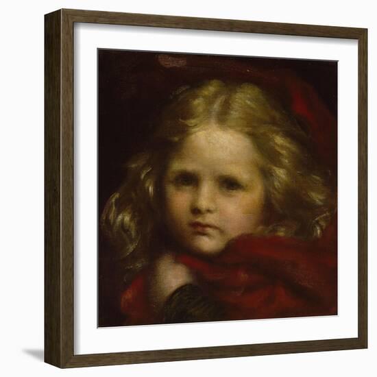 Little Red Riding Hood, 1864-George Frederick Watts-Framed Giclee Print