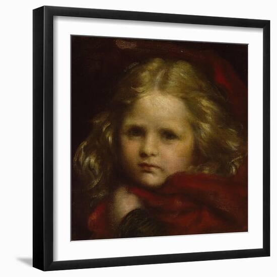 Little Red Riding Hood, 1864-George Frederick Watts-Framed Giclee Print