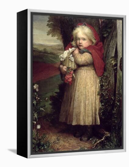 Little Red Riding Hood, 1890 (Oil on Canvas)-George Frederic Watts-Framed Premier Image Canvas