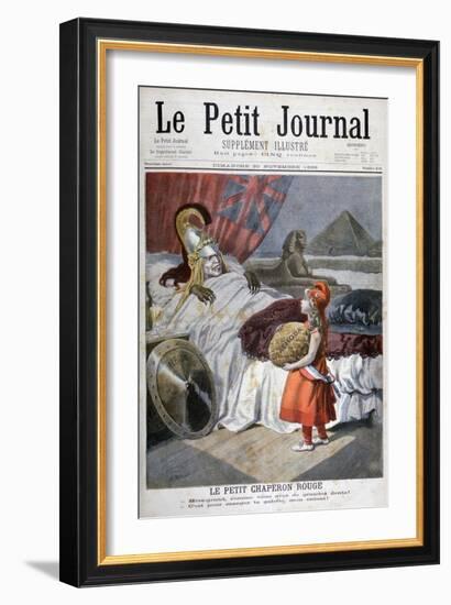 Little Red Riding Hood, 1898-F Meaulle-Framed Giclee Print