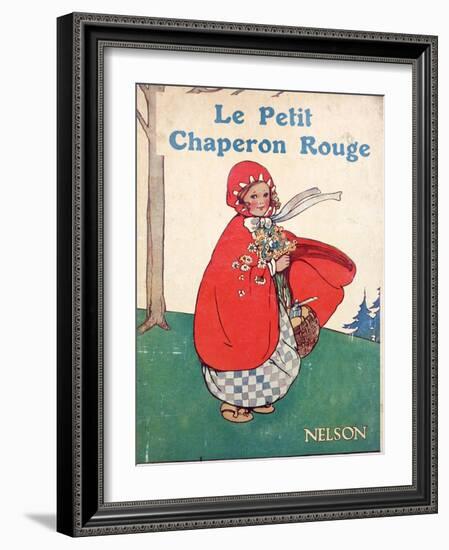 Little Red Riding Hood Book Cover-null-Framed Giclee Print