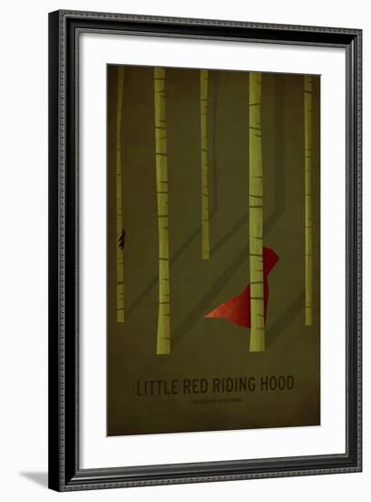 Little Red Riding Hood-Christian Jackson-Framed Art Print