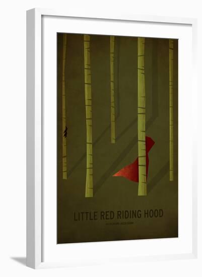 Little Red Riding Hood-Christian Jackson-Framed Art Print