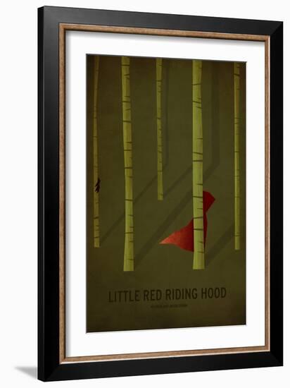 Little Red Riding Hood-Christian Jackson-Framed Art Print