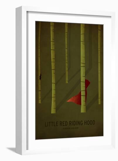 Little Red Riding Hood-Christian Jackson-Framed Art Print