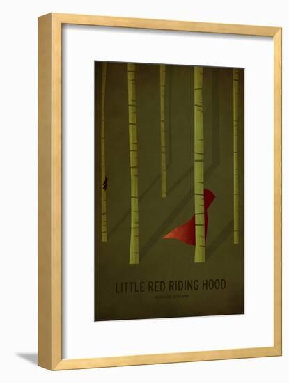 Little Red Riding Hood-Christian Jackson-Framed Art Print