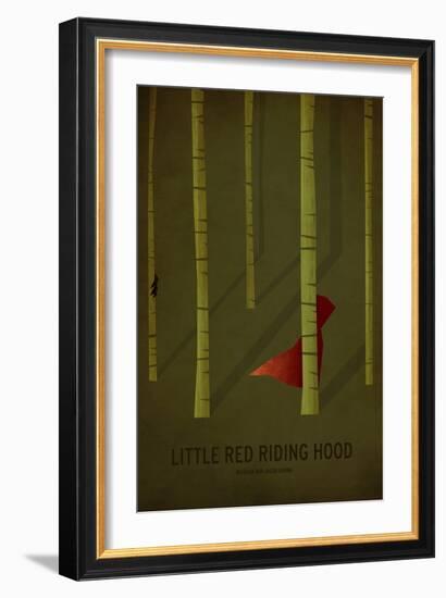 Little Red Riding Hood-Christian Jackson-Framed Art Print