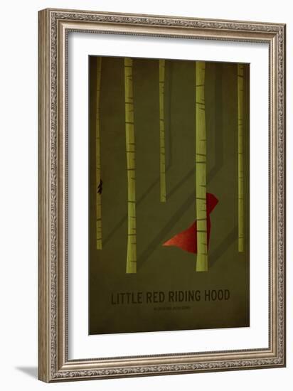 Little Red Riding Hood-Christian Jackson-Framed Premium Giclee Print