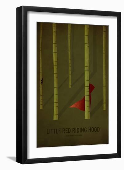 Little Red Riding Hood-Christian Jackson-Framed Premium Giclee Print