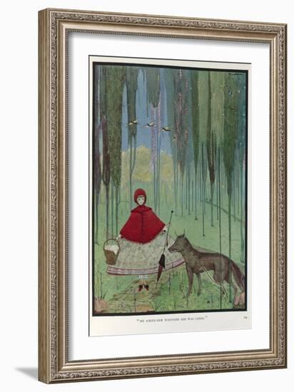 Little Red Riding Hood-null-Framed Giclee Print