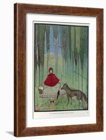 Little Red Riding Hood-null-Framed Giclee Print