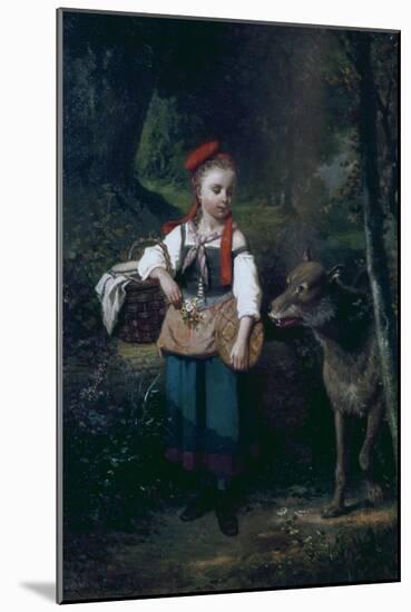 Little Red Riding Hood-Louis Cabaillot Lasalle-Mounted Giclee Print