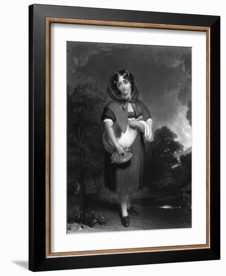 Little Red Riding Hood-J Sartain-Framed Art Print