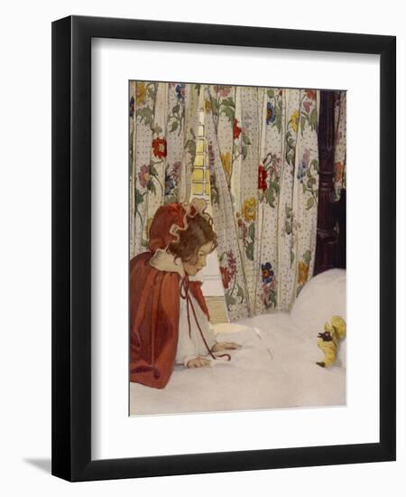 Little Red Riding Hood-null-Framed Art Print