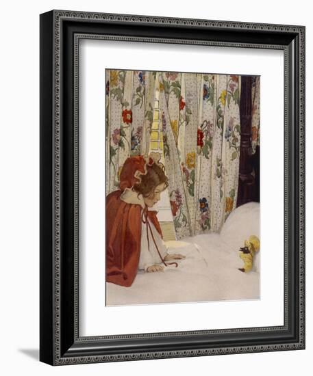 Little Red Riding Hood-null-Framed Art Print