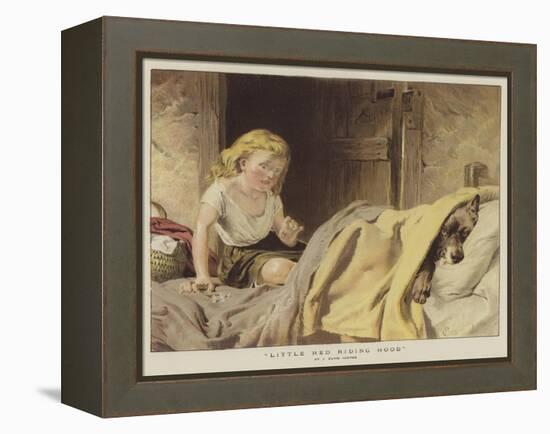 Little Red Riding Hood-null-Framed Premier Image Canvas