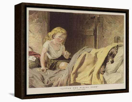 Little Red Riding Hood-null-Framed Premier Image Canvas