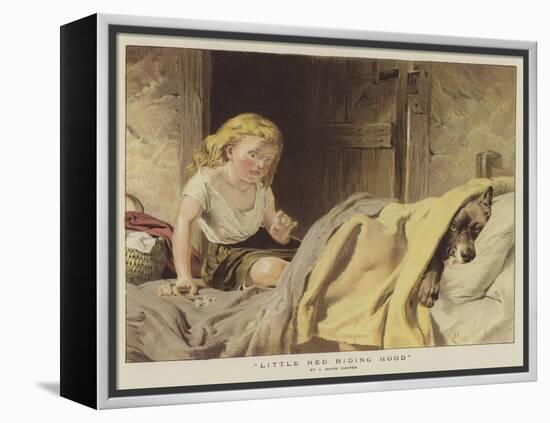 Little Red Riding Hood-null-Framed Premier Image Canvas