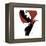 Little Red-Manuel Rebollo-Framed Stretched Canvas