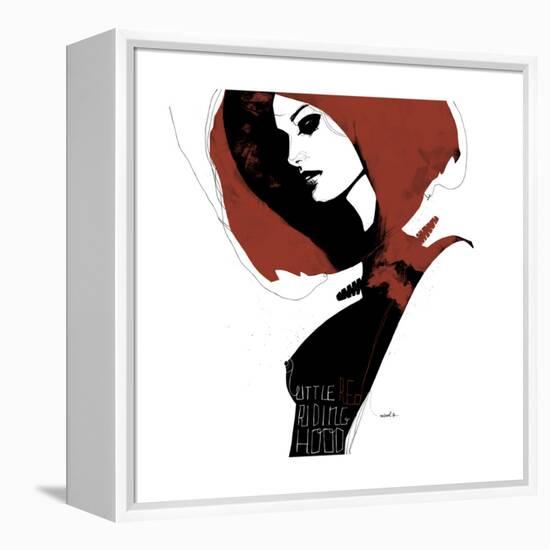 Little Red-Manuel Rebollo-Framed Stretched Canvas