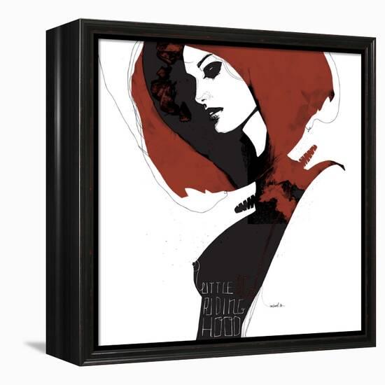 Little Red-Manuel Rebollo-Framed Stretched Canvas