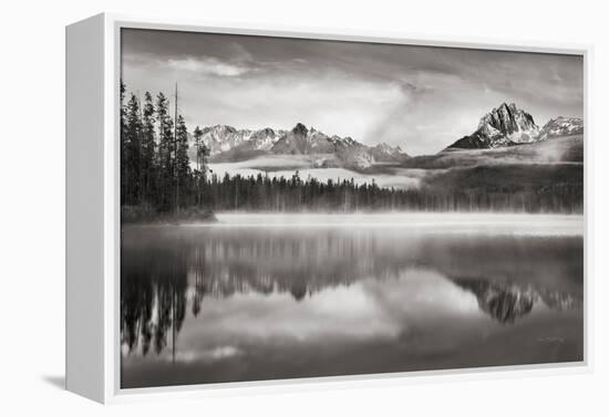Little Redfish Lake Morning I-Alan Majchrowicz-Framed Premier Image Canvas