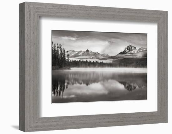 Little Redfish Lake Morning I-Alan Majchrowicz-Framed Photographic Print