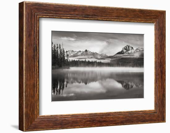 Little Redfish Lake Morning I-Alan Majchrowicz-Framed Photographic Print