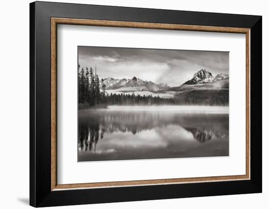 Little Redfish Lake Morning I-Alan Majchrowicz-Framed Photographic Print