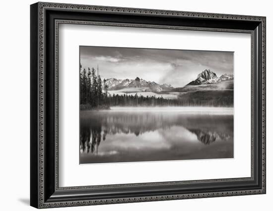 Little Redfish Lake Morning I-Alan Majchrowicz-Framed Photographic Print