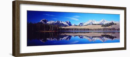 Little Redfish Lake Mountains Id USA-null-Framed Photographic Print