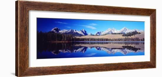 Little Redfish Lake Mountains Id USA-null-Framed Photographic Print