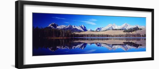 Little Redfish Lake Mountains Id USA-null-Framed Photographic Print