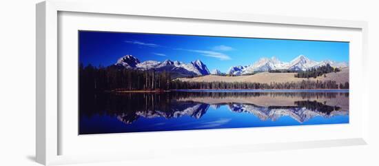 Little Redfish Lake Mountains Id USA-null-Framed Photographic Print