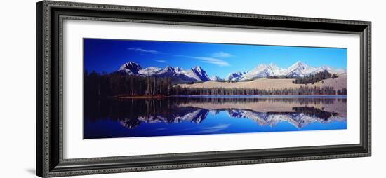 Little Redfish Lake Mountains Id USA-null-Framed Photographic Print