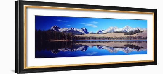 Little Redfish Lake Mountains Id USA-null-Framed Photographic Print