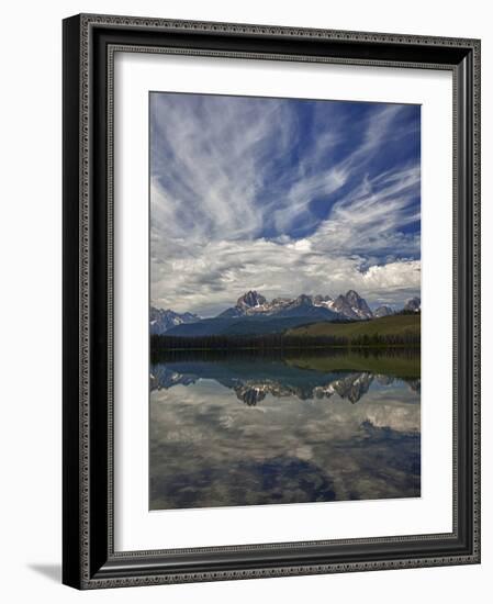 Little Redfish Lake, Sawtooth National Recreation Area, Idaho, USA-Jamie & Judy Wild-Framed Photographic Print