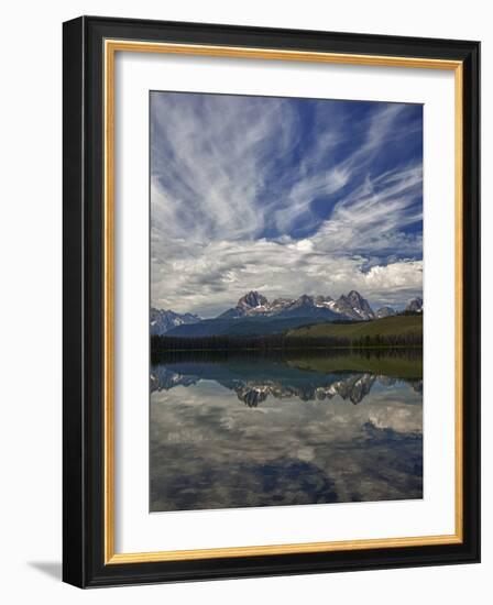 Little Redfish Lake, Sawtooth National Recreation Area, Idaho, USA-Jamie & Judy Wild-Framed Photographic Print