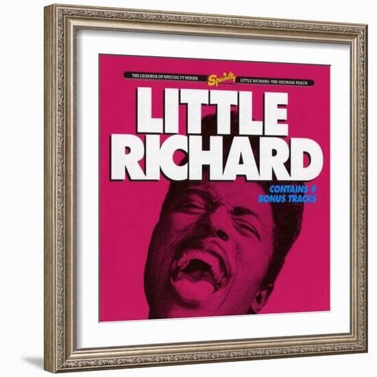 Little Richard, The Georgia Peach-null-Framed Art Print