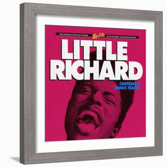 Little Richard, The Georgia Peach-null-Framed Art Print