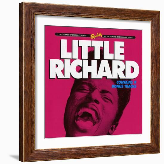 Little Richard, The Georgia Peach-null-Framed Art Print