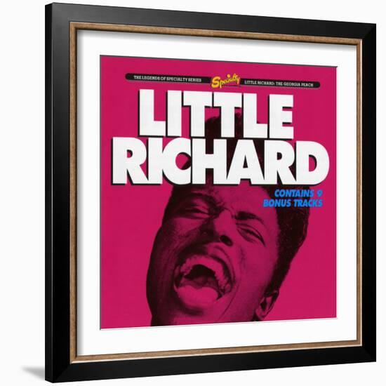 Little Richard, The Georgia Peach-null-Framed Art Print