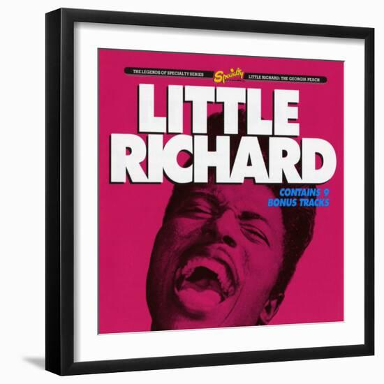 Little Richard, The Georgia Peach-null-Framed Art Print